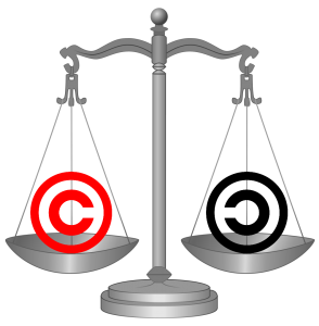 Scales of Justice Copyright Balance