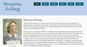 Memories of nursing