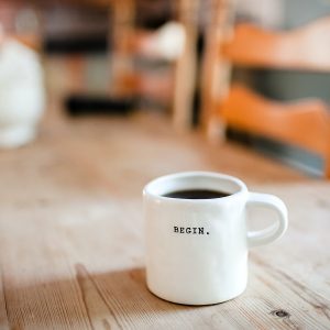 Coffee mug - begin