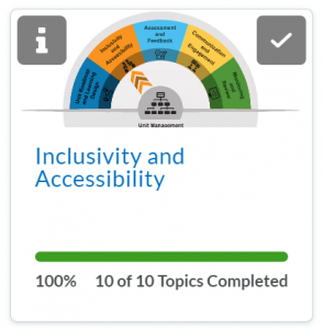 Inclusivity and Accessibility module