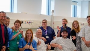 Photo of dementia filming team