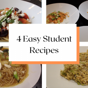 4 Easy Student Recipes