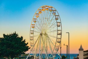 The big wheel on Bournemouth Pier