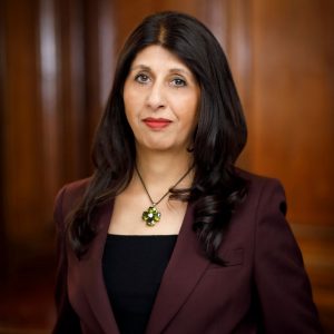 Lubna Shuja, the 178th President of The Law Society England & Wales. Lubna is the 7th female and 1st Asian and 1st Muslim president of this society.