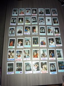 a college of printed polaroid pictures