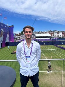 Tom Lacey at Queens Tennis Club