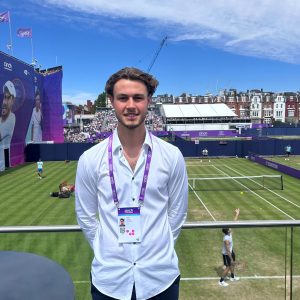 Tom Lacey at Queens Tennis Club