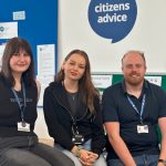 BU graduates, Jamie, Natalia and Charlotte, providing vital services to Citizens Advice