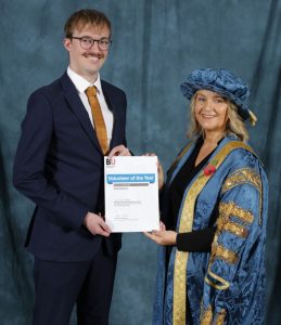 Drew Hyndman - Volunteer of the Year Award 2025