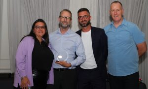 Winning the Manager of the year award